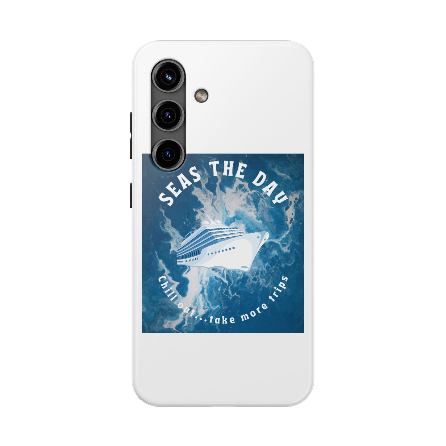 Seas the Day Nautical Phone Case