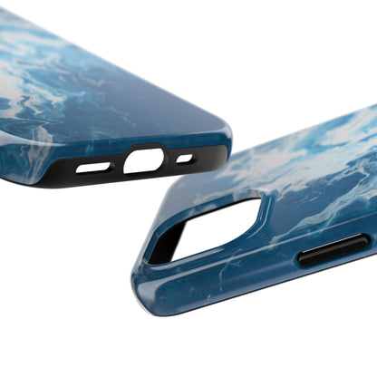 Ocean Waves Nautical Phone Case