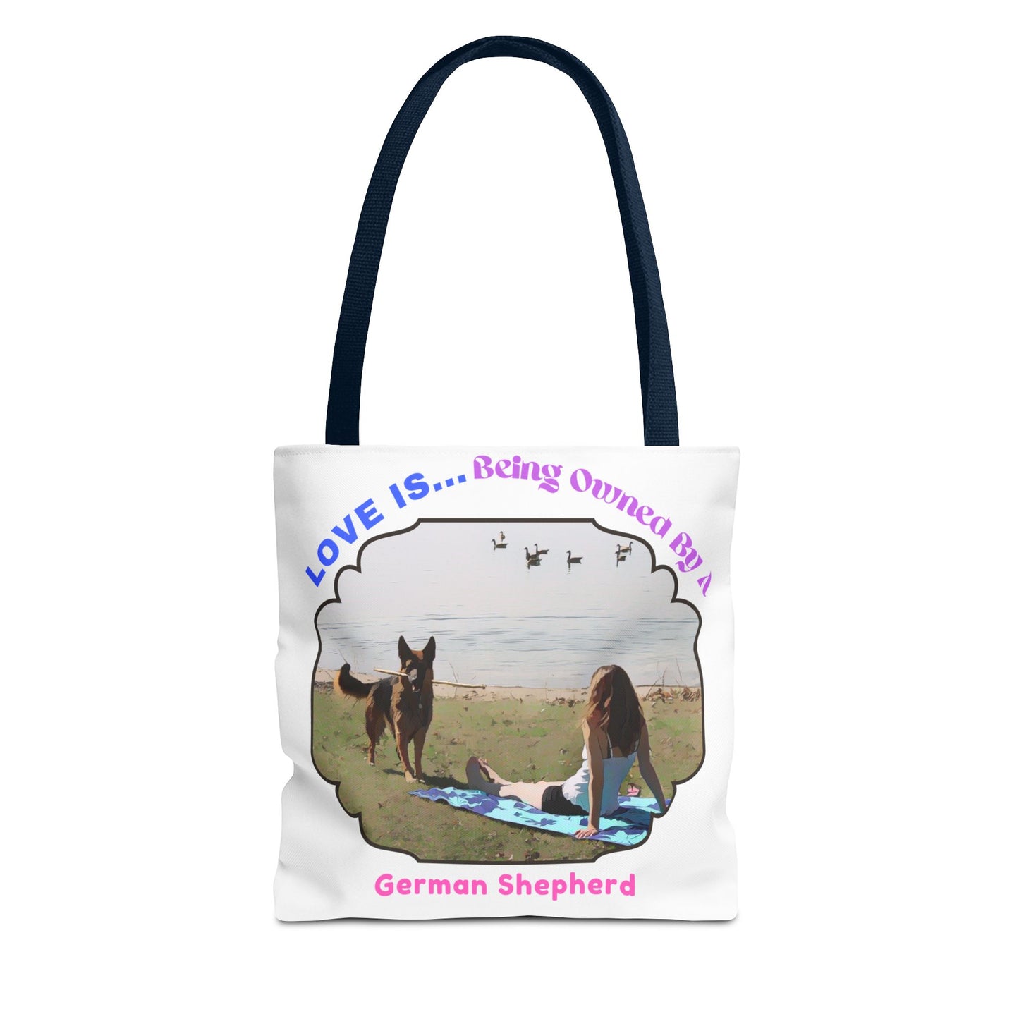 German Shepherd Lover Tote Bag