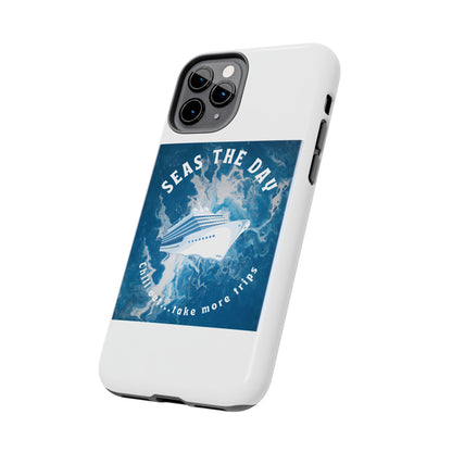 Seas the Day Nautical Phone Case