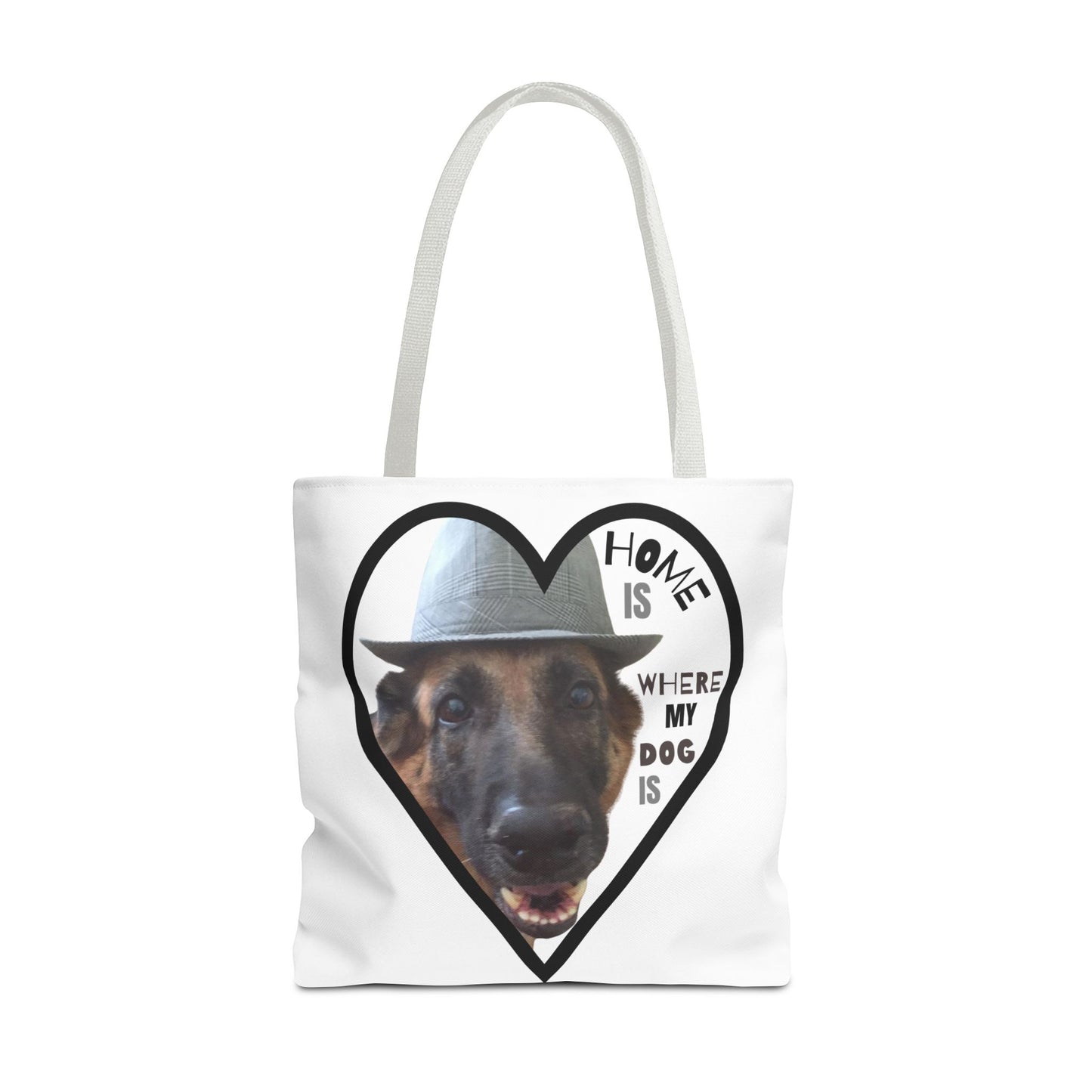 Home Is Where My Dog Is Tote Bag - Perfect for Dog Lovers