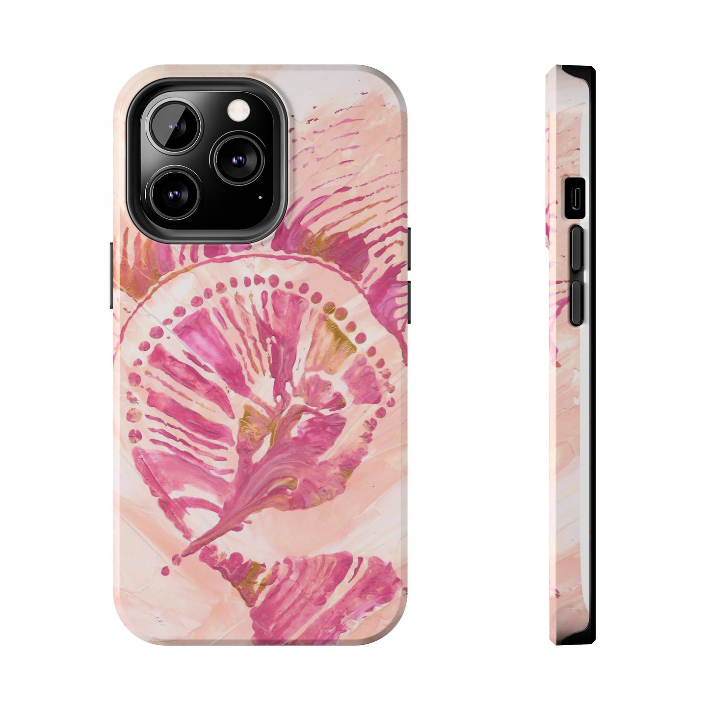 Pastel Colored Seashell Original Art - Cell Phone Case