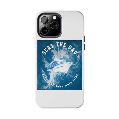 Seas the Day Nautical Phone Case