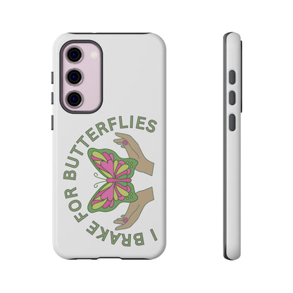 Phone Cases - 'I brake for butterflies' Love for Butterflies and Nature Conservation