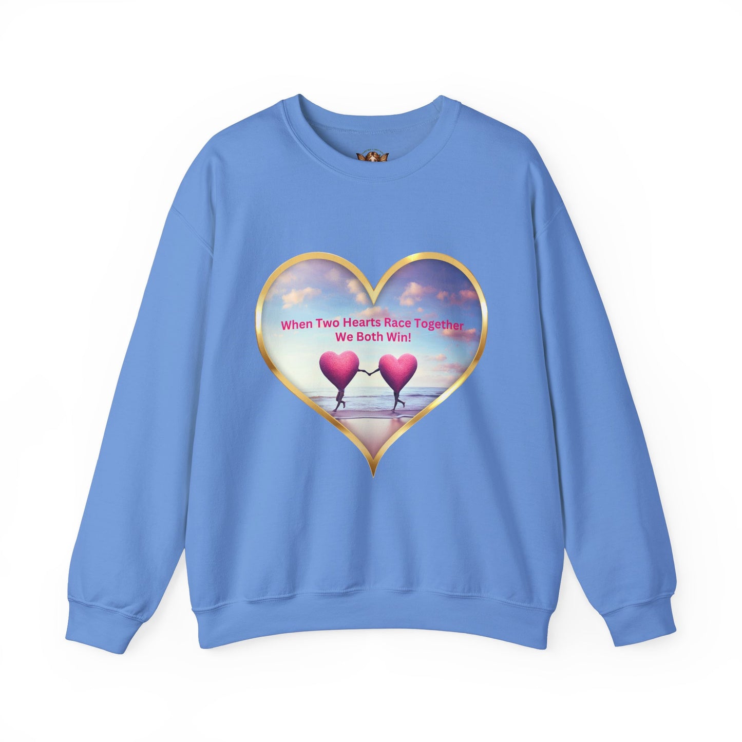 Cute Love Quote On Unisex Heavy Blend™ Crewneck Sweatshirt