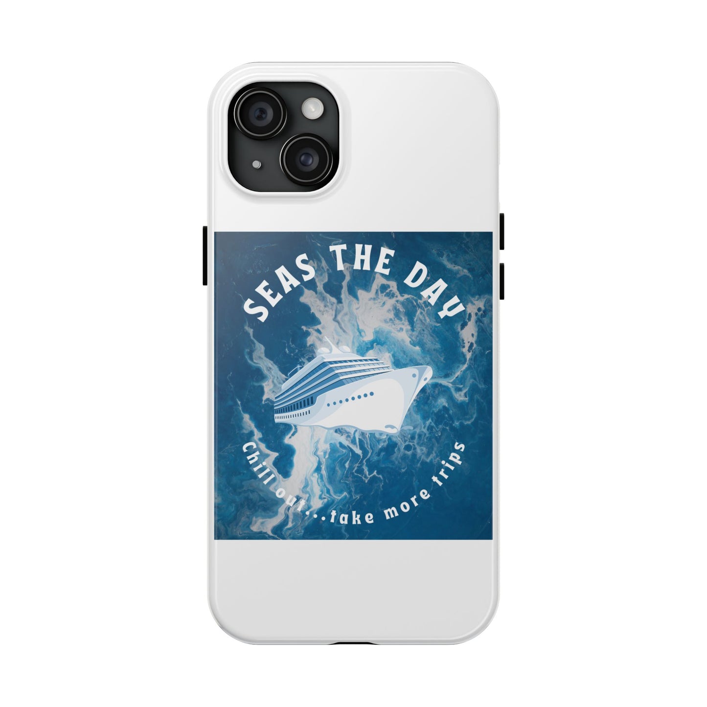 Seas the Day Nautical Phone Case