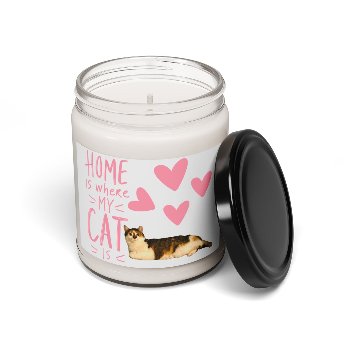 Soy Candle, Heartwarming Cat Lover Home Decor