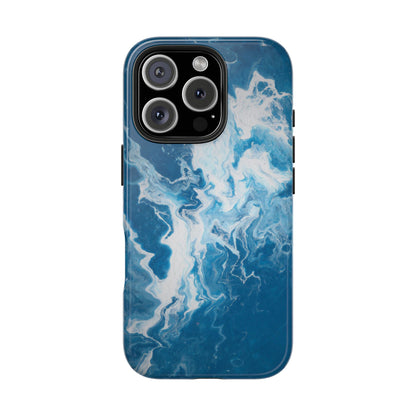 Ocean Waves Nautical Phone Case