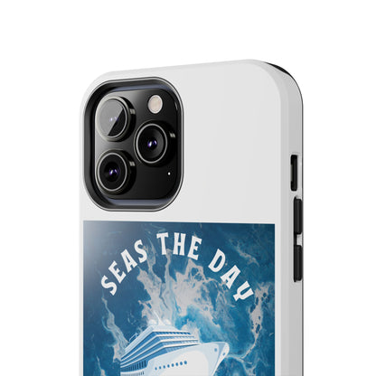 Seas the Day Nautical Phone Case