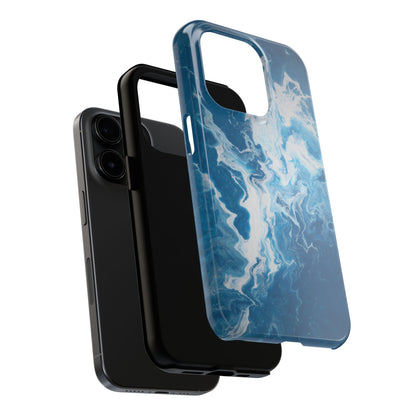 Ocean Waves Nautical Phone Case