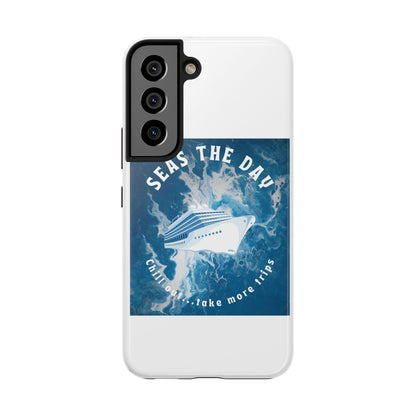 Seas the Day Nautical Phone Case