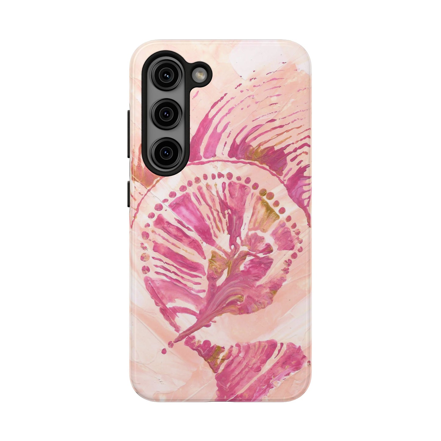 Pastel Colored Seashell Original Art - Cell Phone Case