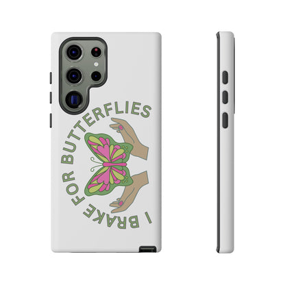 Phone Cases - 'I brake for butterflies' Love for Butterflies and Nature Conservation