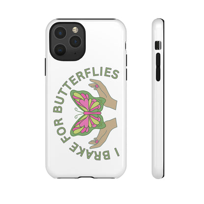 Phone Cases - 'I brake for butterflies' Love for Butterflies and Nature Conservation