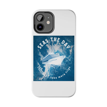 Seas the Day Nautical Phone Case