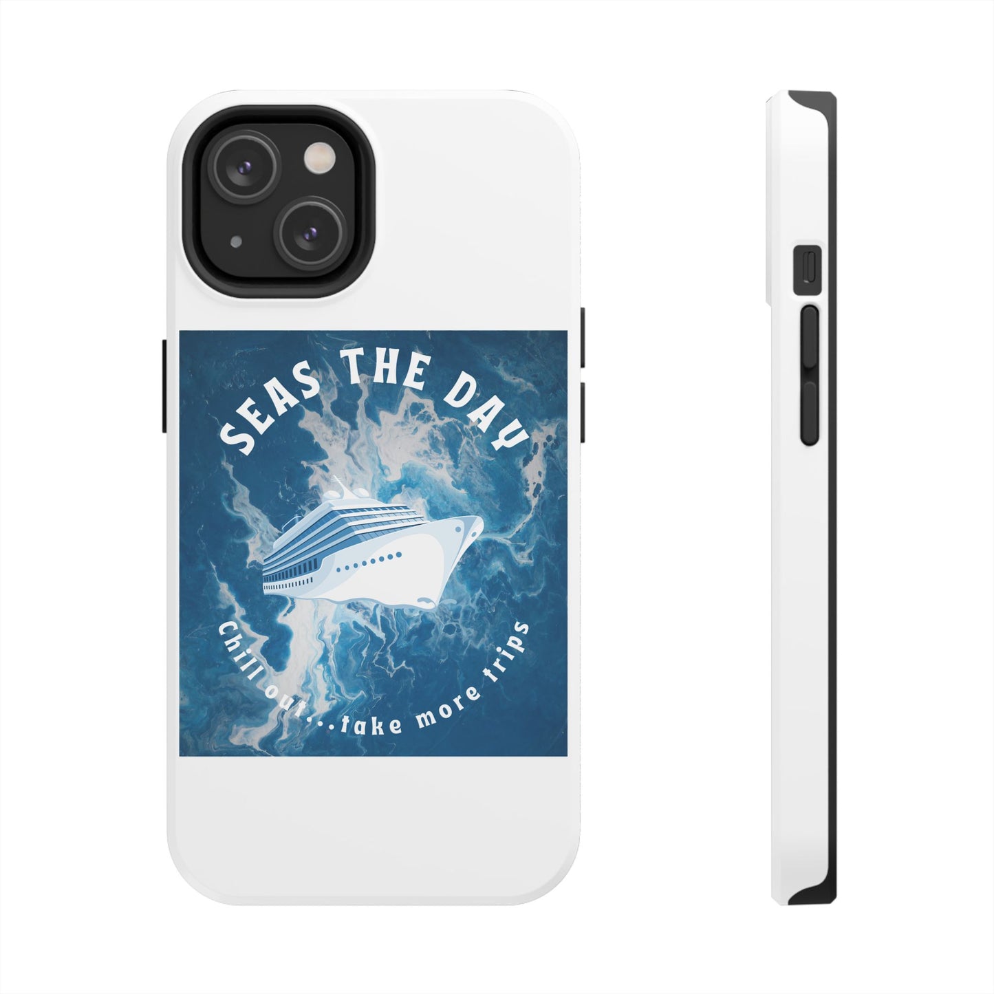 Seas the Day Nautical Phone Case