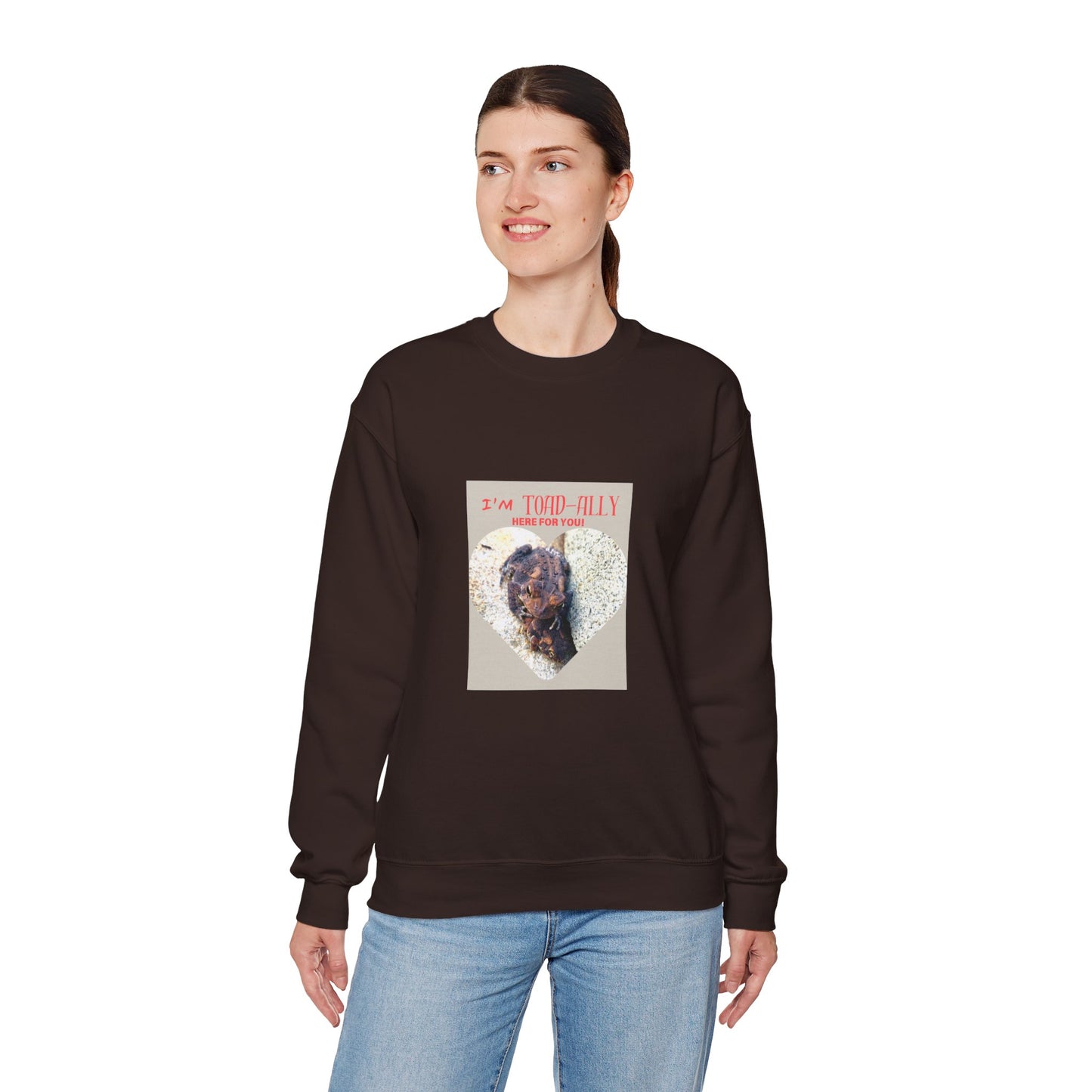 Cute Toad And Baby Crewneck Sweatshirt