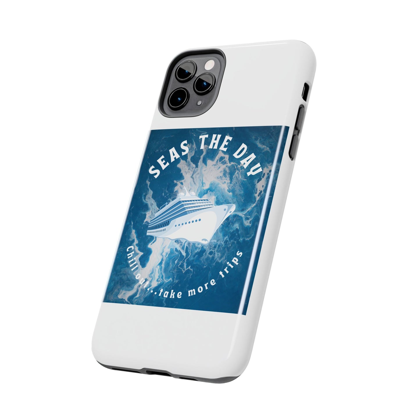 Seas the Day Nautical Phone Case