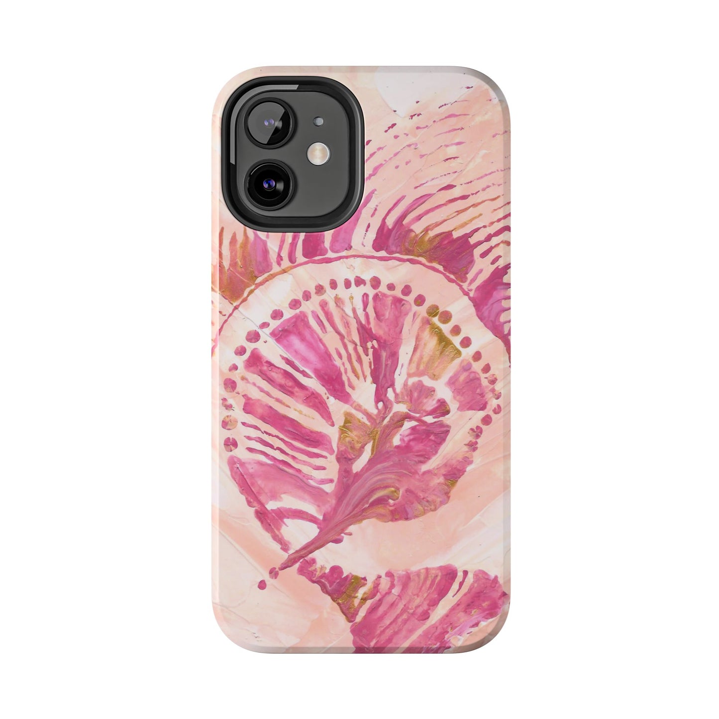 Pastel Colored Seashell Original Art - Cell Phone Case