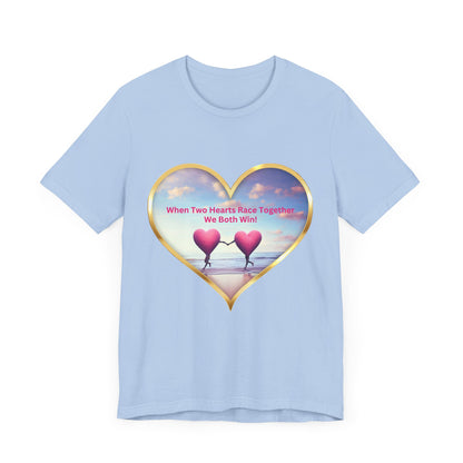 Short Sleeve Tee - Cute Whimsical Love Quote Design