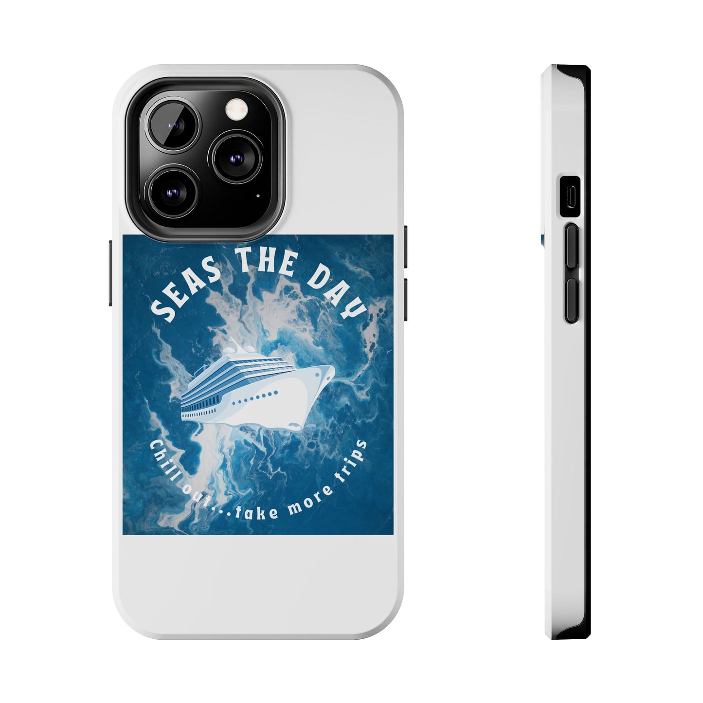 Seas the Day Nautical Phone Case