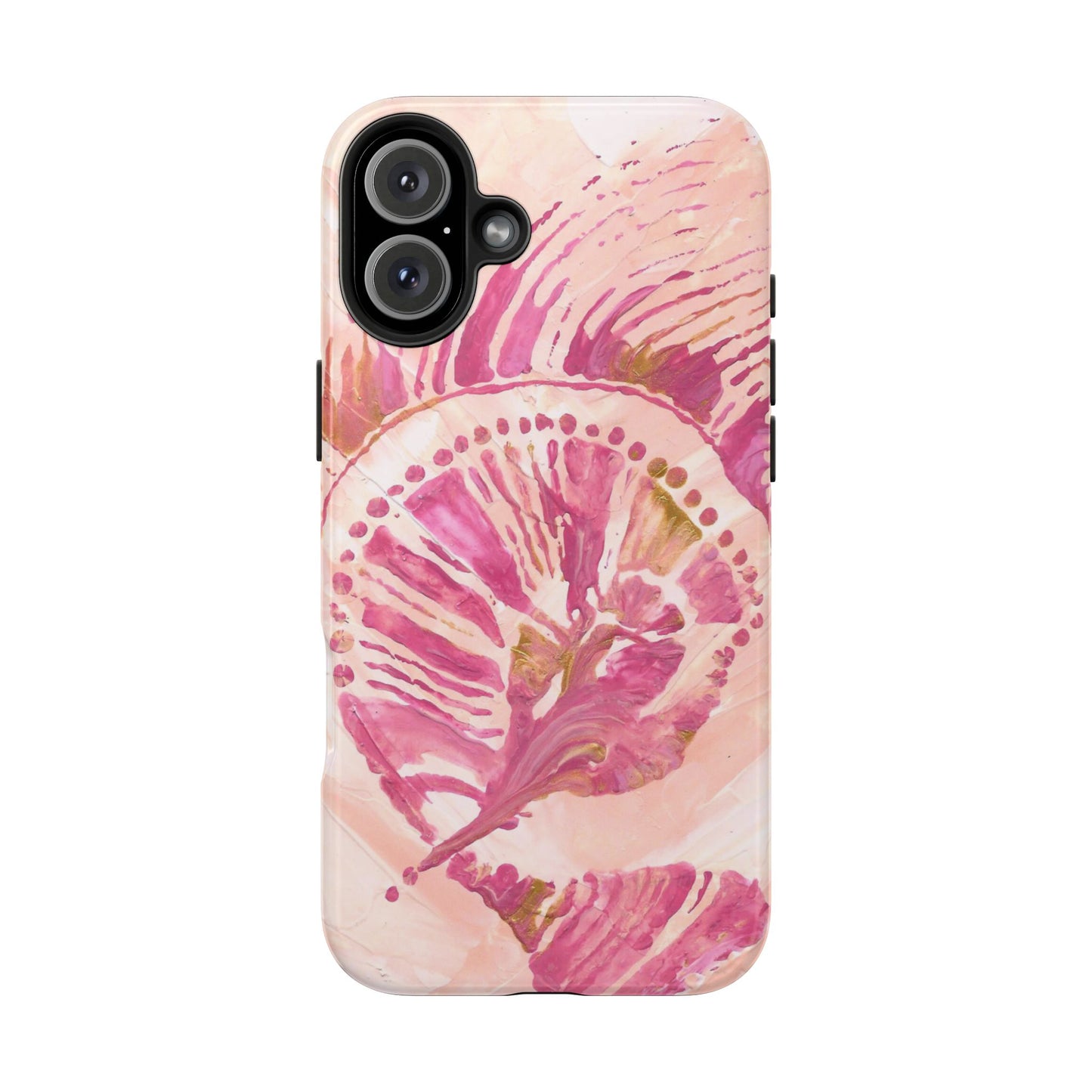 Pastel Colored Seashell Original Art - Cell Phone Case