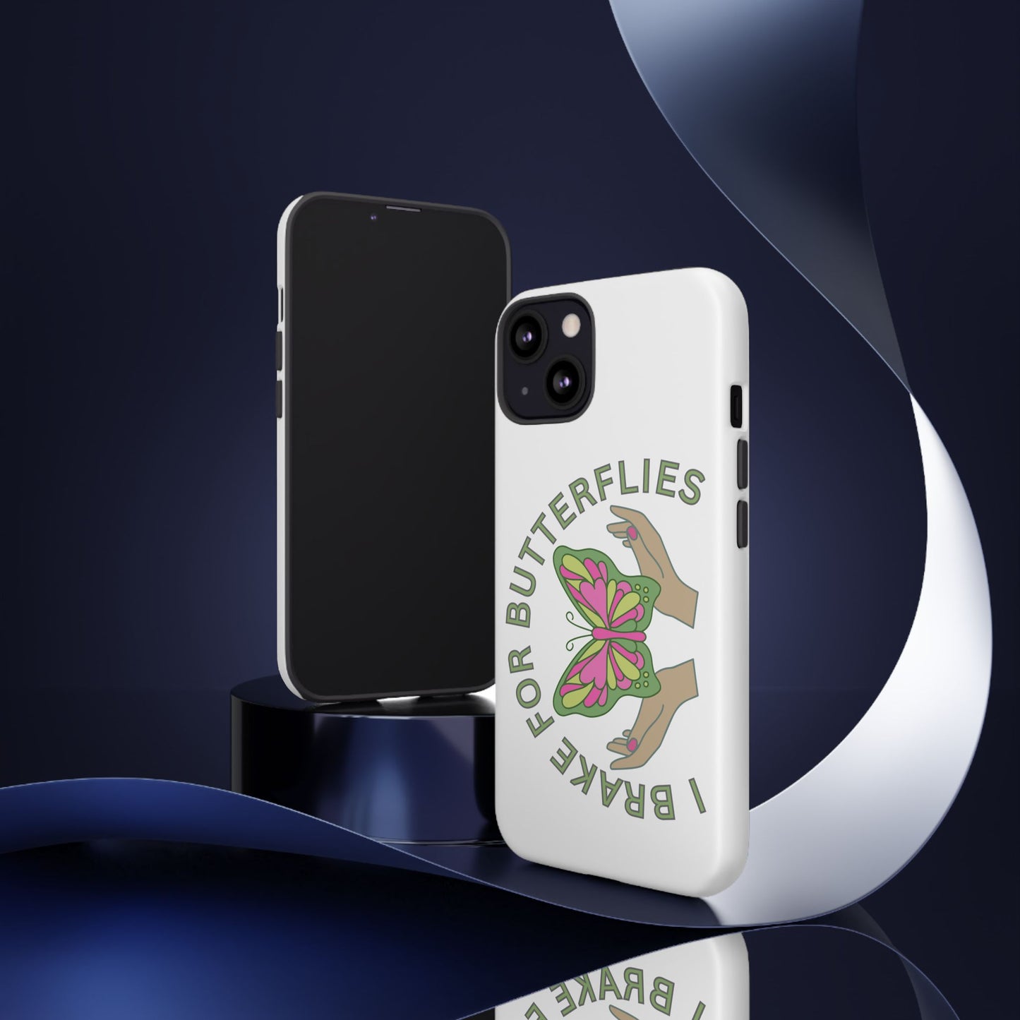 Phone Cases - 'I brake for butterflies' Love for Butterflies and Nature Conservation