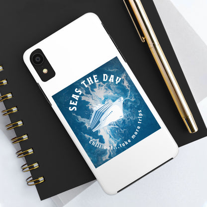 Seas the Day Nautical Phone Case