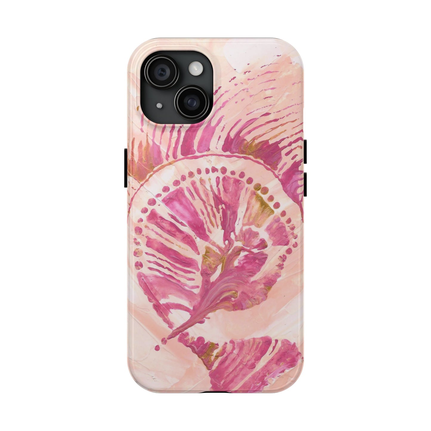 Pastel Colored Seashell Original Art - Cell Phone Case