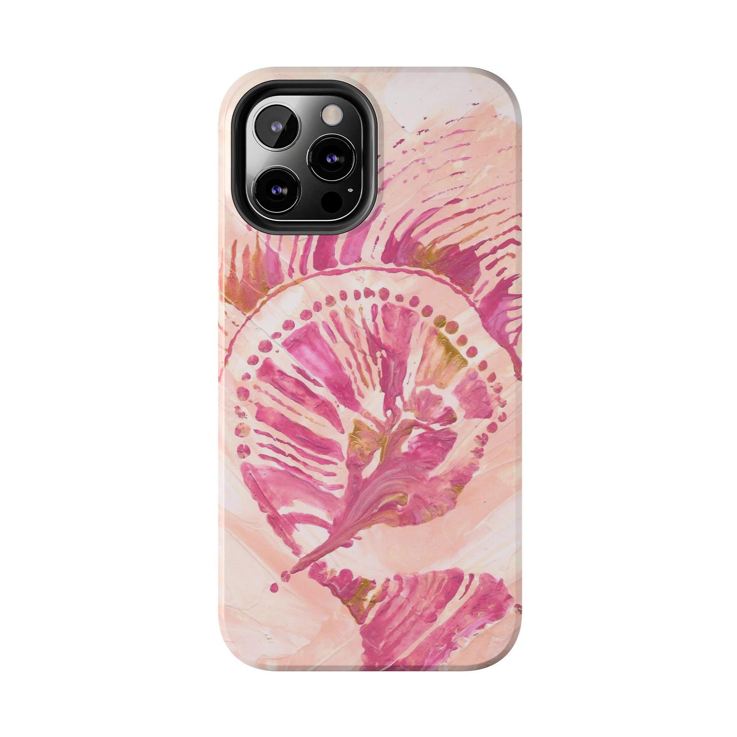 Pastel Colored Seashell Original Art - Cell Phone Case