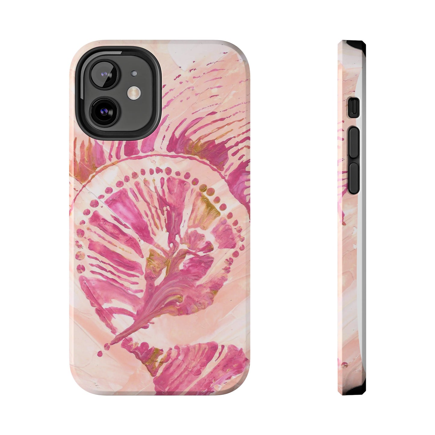 Pastel Colored Seashell Original Art - Cell Phone Case