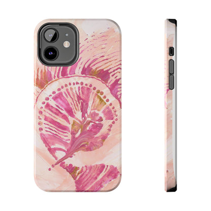 Pastel Colored Seashell Original Art - Cell Phone Case