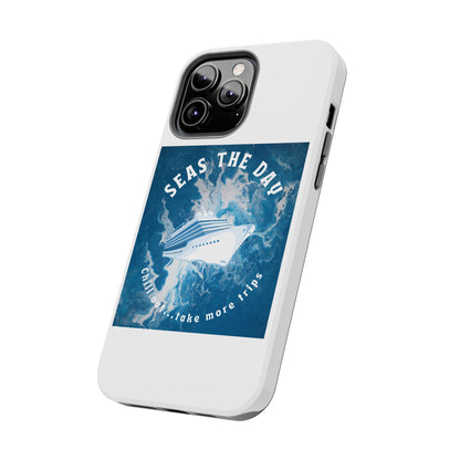 Seas the Day Nautical Phone Case