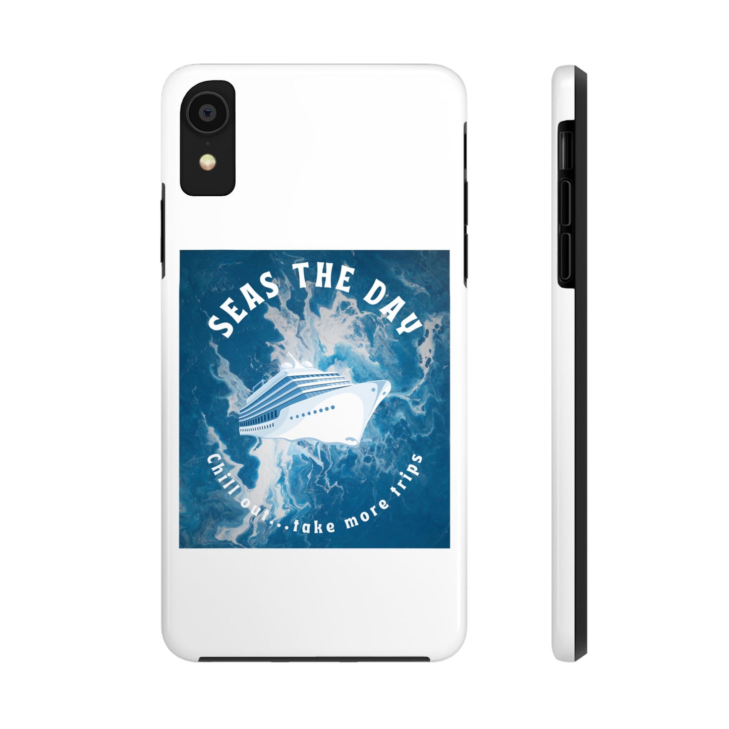 Seas the Day Nautical Phone Case