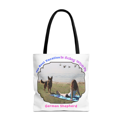 German Sheperd Lover Vacation - Tote Bag