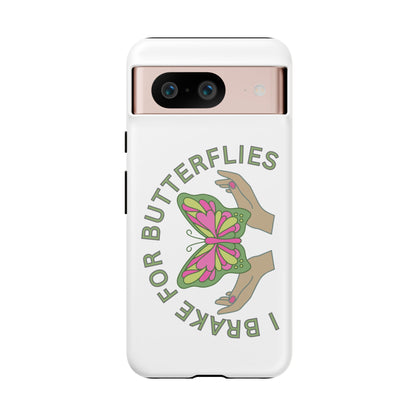 Phone Cases - 'I brake for butterflies' Love for Butterflies and Nature Conservation