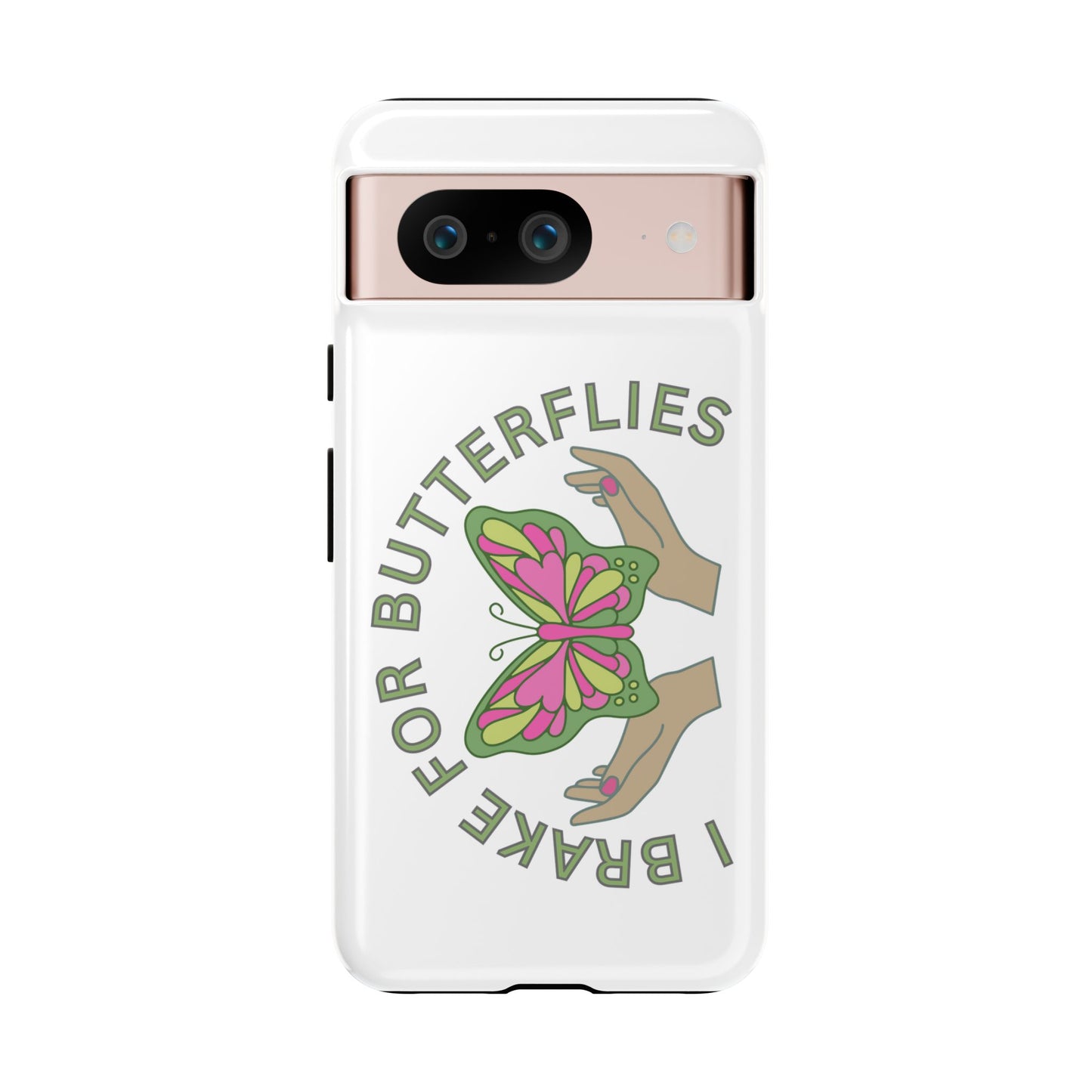 Phone Cases - 'I brake for butterflies' Love for Butterflies and Nature Conservation