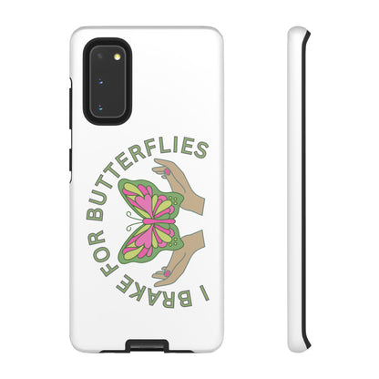 Phone Cases - 'I brake for butterflies' Love for Butterflies and Nature Conservation