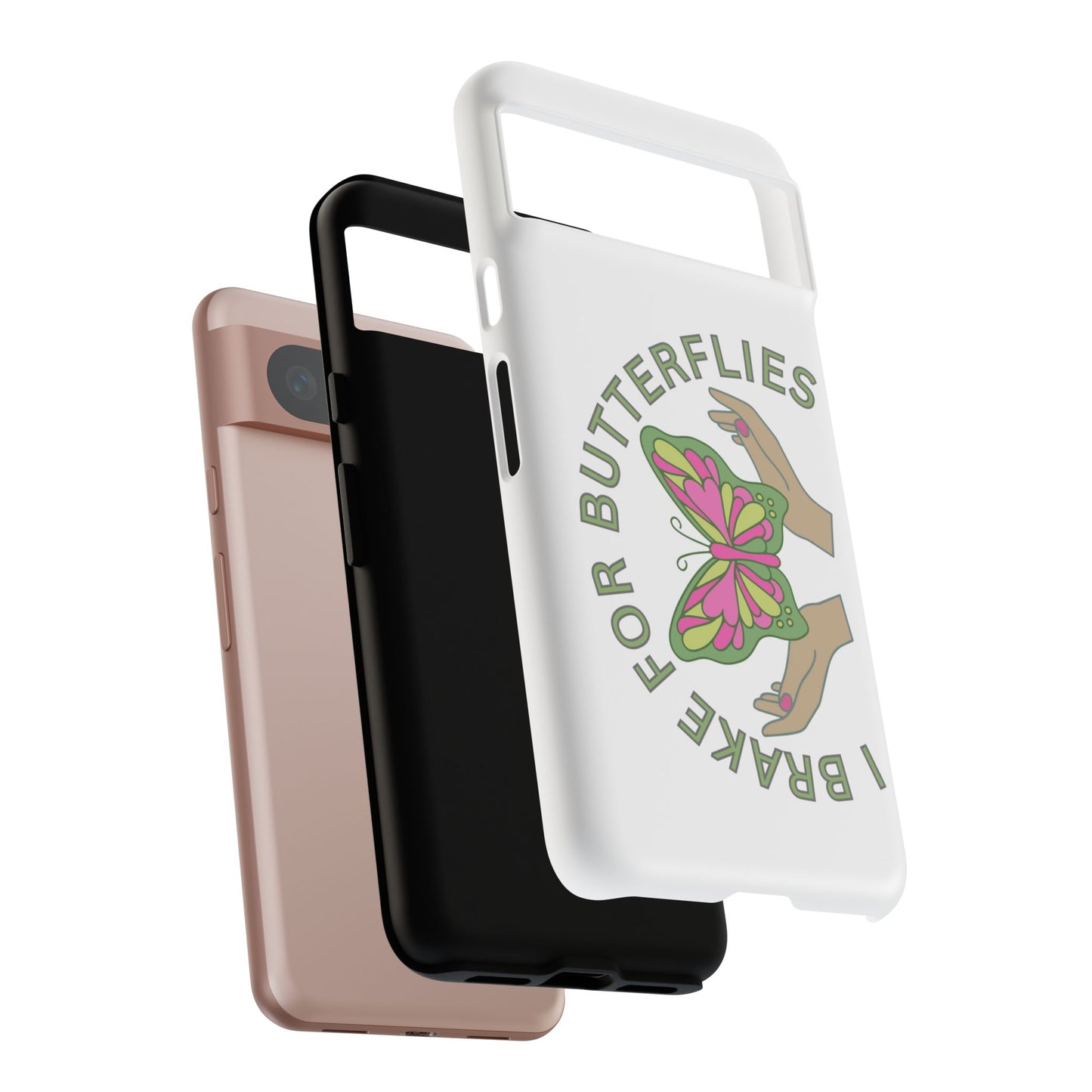 Phone Cases - 'I brake for butterflies' Love for Butterflies and Nature Conservation