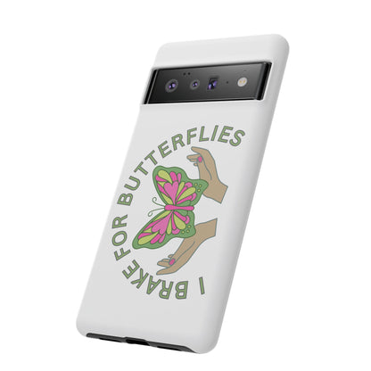 Phone Cases - 'I brake for butterflies' Love for Butterflies and Nature Conservation