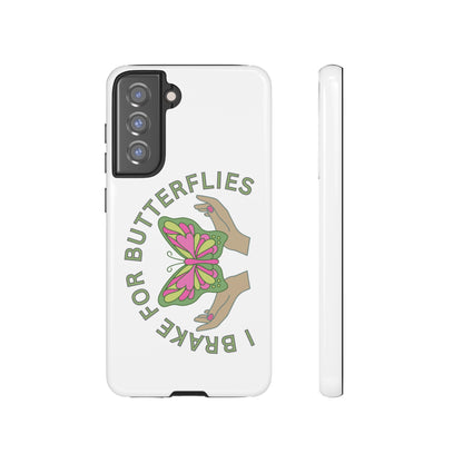 Phone Cases - 'I brake for butterflies' Love for Butterflies and Nature Conservation