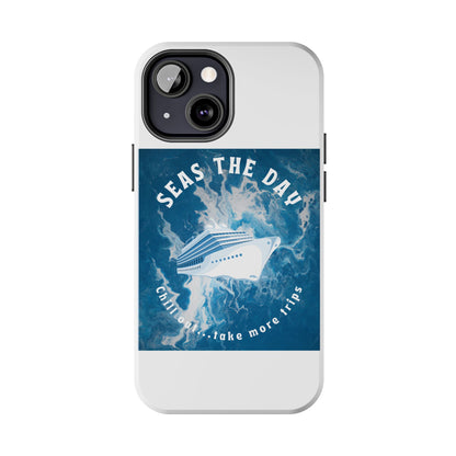 Seas the Day Nautical Phone Case