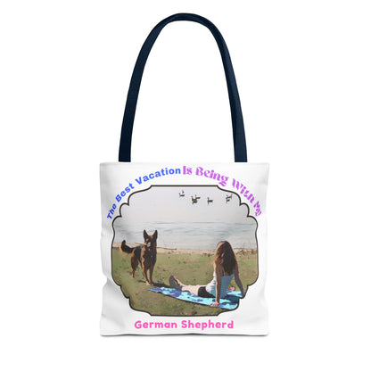 German Sheperd Lover Vacation - Tote Bag