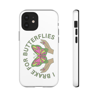 Phone Cases - 'I brake for butterflies' Love for Butterflies and Nature Conservation