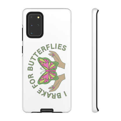 Phone Cases - 'I brake for butterflies' Love for Butterflies and Nature Conservation