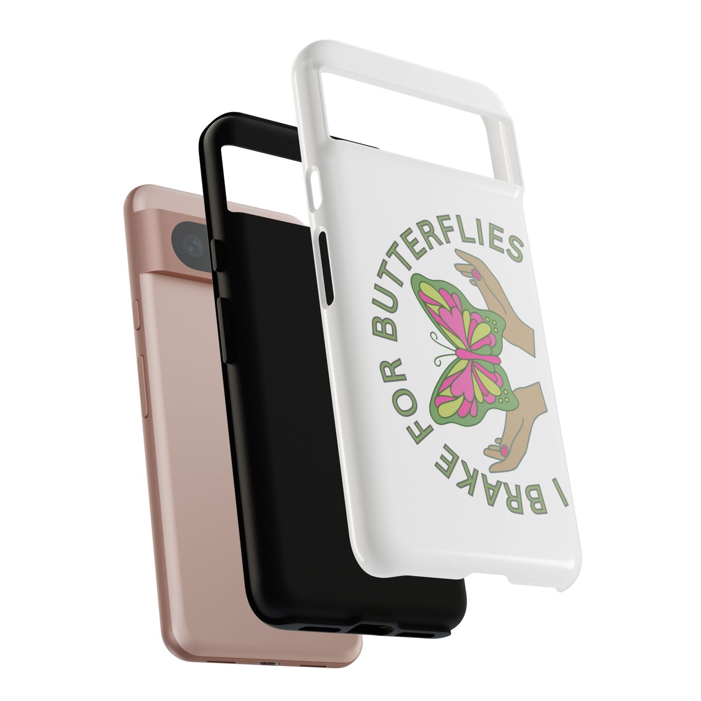 Phone Cases - 'I brake for butterflies' Love for Butterflies and Nature Conservation