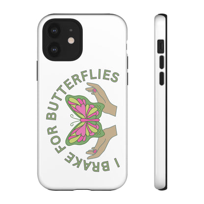 Phone Cases - 'I brake for butterflies' Love for Butterflies and Nature Conservation