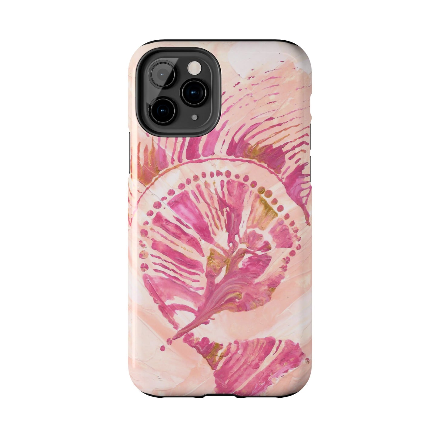 Pastel Colored Seashell Original Art - Cell Phone Case