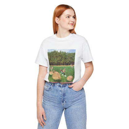 T-Shirt - Whimsical Forest Fairies And Inspirational Quote