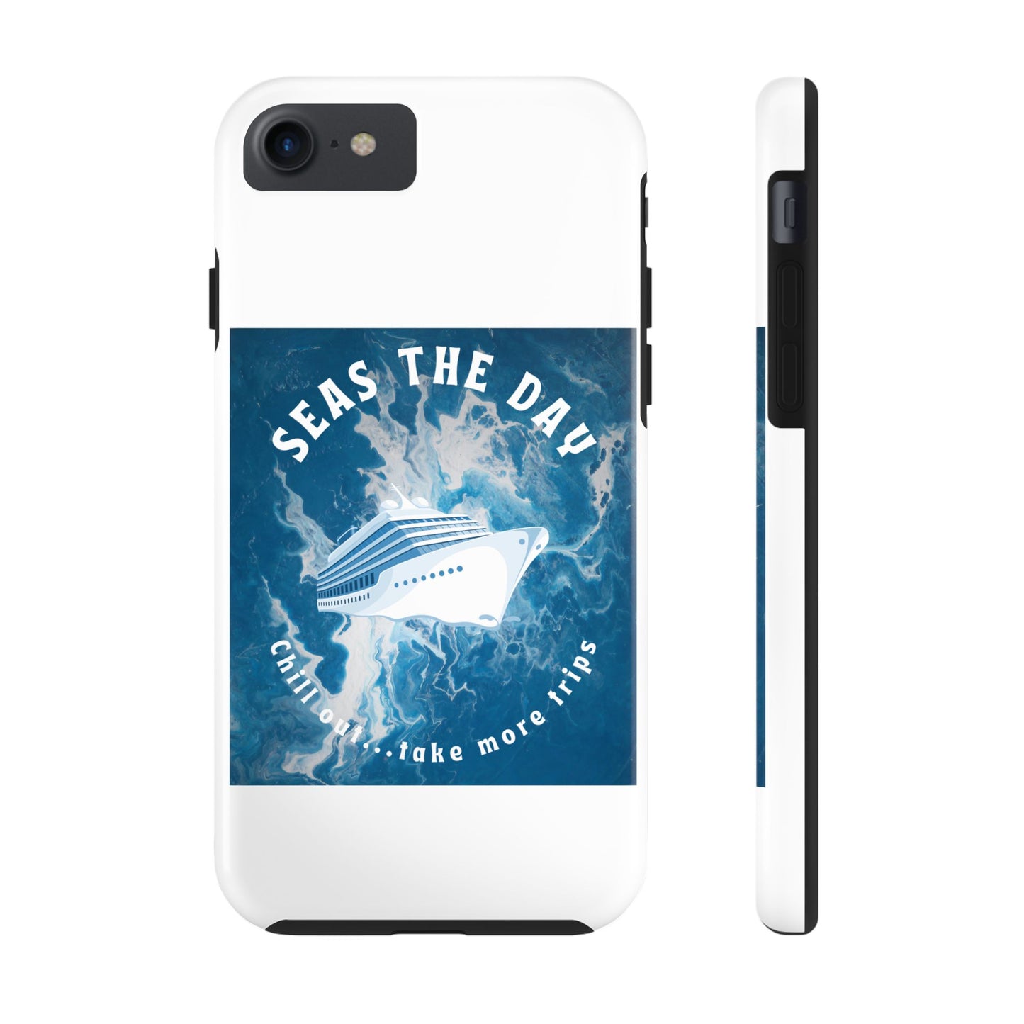 Seas the Day Nautical Phone Case